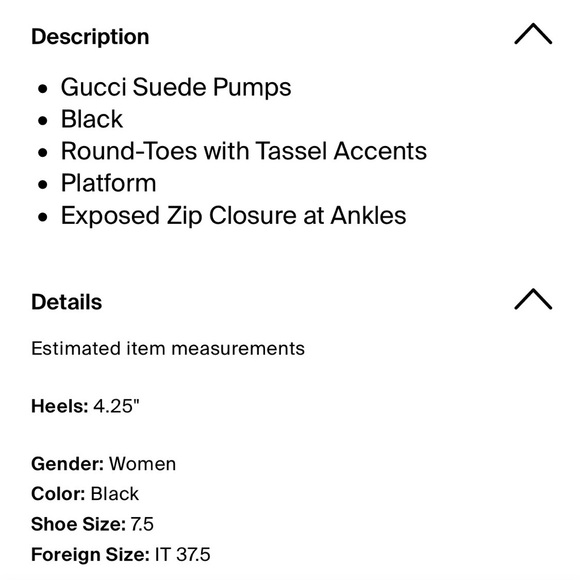 Gucci Black Ankle Booties with Tassel - Picture 6 of 11